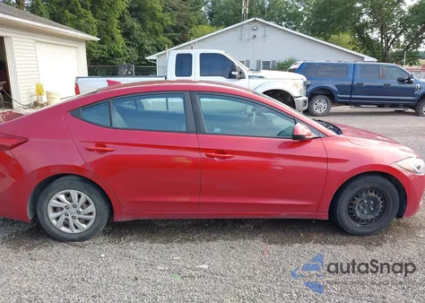 2017 Hyundai Elantra Se из США, поврежденный, VIN 5NPD74LF2HH211347